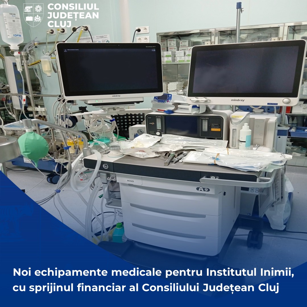 Noi echipamente medicale pentru Institutul Inimii